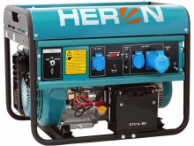 Elektrocentrála benzínová 15HP, elektrický start, 7,0kW, EGM 68 AVR-1E, záruka 3 roky HERON