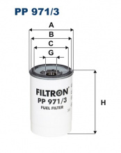Palivový filtr Filtron PP971/3