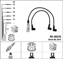 Sada kabelů pro zapalování NGK RC-AD216