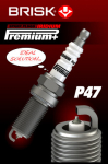Zapalovací svíčka Brisk P45 Iridium Premium+