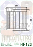 Olejový filtr HF123