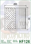 Olejový filtr HF126