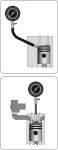 Měřící přístroj kompresního tlaku (sada)
