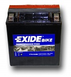 Motobaterie EXIDE BIKE Maintenance Free 14Ah, 12V, YTX16-BS ETX16-BS