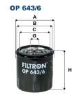 Olejový filtr Filtron OP 643/6