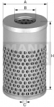 Olejový filtr Mann H 829/2