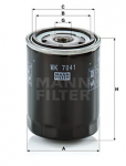 Palivový filtr Mann WK 7041