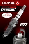 Zapalovací svíčka Brisk P27 Iridium Premium+