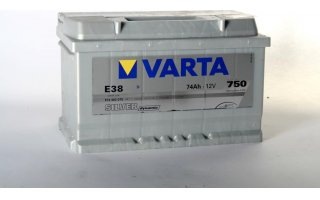 VARTA Silver Dynamic E38 Autobatterie 12V 74Ah 750A