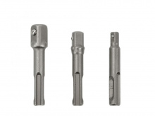 Adaptéry SDS+ pro nástrčné hlavice 1/4", 3/8“, 1/2“ GEKO