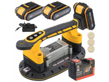 Aku vibrační přísavka na obklady a dlažbu, 2x 21 V / 2,0 Ah - POWERMAT