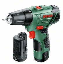 Aku vrtací šroubovák Bosch EasyDrill 12-2, 2x 2,5 Ah, 060397290X