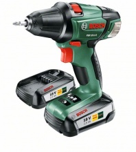 Aku vrtací šroubovák PSR 18 LI-2 Bosch (2x baterie, nabíječka), 060397330H