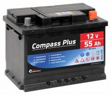 Autobaterie COMPASS PLUS 12V 55Ah 420A