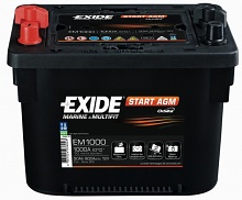 Autobaterie Exide Start AGM EM1000 12V 50Ah