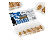 Automobilové konektory s izolačními návleky, sada 450 ks - GEKO