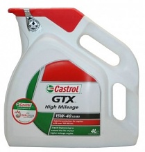 Castrol GTX High Mileage 15W-40 A3/B4 4L