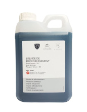 Chladicí kapalina PSA 1637756380 2L, hotová směs do -35°C, modrozelená