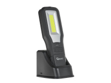 Dílenská svítilna COB LED 10 W + 5 W, 550 lm, powerbanka 2000 mAh - GEKO