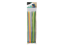 Elastické stahovací pásky 3,6×300 mm, 50 ks, mix barev - BRADAS