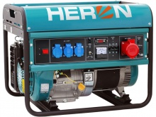 Elektrocentrála benzínová 15HP, 6,8kW (400V)/5,5kW (230V), HERON, záruka 3 roky
