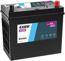 Exide AGM 12V 55Ah 380A EK454
