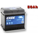 Exide Excell 12V, 50Ah, 450A, EB500, pravá