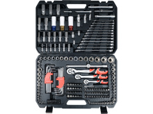 Gola sada 1/2", 3/8", 1/4" + příslušenství 198 ks