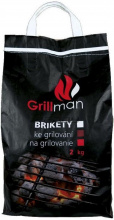 GRILLMAN brikety ke grilování 2 kg