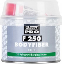 HB BODYFiber 250 tmel se skelným vláknem 250g