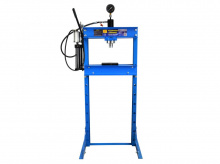 Hydraulický, pneumatický dílenský lis 20t s manometrem GEKO