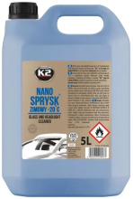 K2 Nano Sprysk Zimní kapalina do ostřikovačů -20°C 5 l