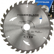 Kotouč pilový s SK plátky (vidiový), 160x30Tx20mm POWER BLADE