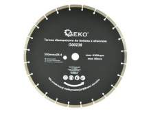Kotouč řezný diamantový segmentový na beton 350x25,4mm GEKO