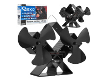 Krbový ventilátor stojanový, dvouhlavý - GEKO