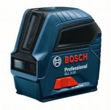 Křížový čárový laser Bosch GLL 2-10 Professional + stativ BT 150, 06159940JC