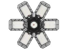 LED stropní svítidlo do dílny 180 W, skládací - KRAFT&DELE