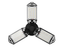 LED stropní svítidlo do dílny 80 W, skládací - KRAFT&DELE