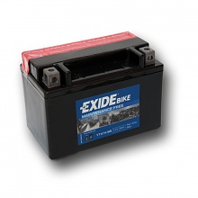 Motobaterie Exide - gelová 12V, 6Ah, 90A, YTX7A-BS, levá