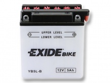 Motobaterie EXIDE 12N5-3B, 12V, 5 Ah 505012