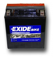 Motobaterie EXIDE BIKE Maintenance Free 14Ah, 12V, YTX16-BS