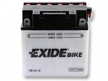 Motobaterie EXIDE YB16L-B, 12V, 19 Ah 519011