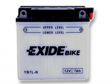 Motobaterie EXIDE YB7L-B, 12V, 7 Ah 507012