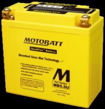 Motobaterie Motobatt MB5.5U  12V 7Ah