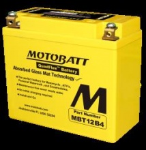 Motobaterie Motobatt MBT12B4  12V 11Ah