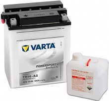 Motobaterie Varta 12V 14Ah 140A 514012 YB14L-B2 levá