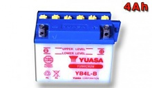 Motobaterie YUASA YB4L-B, 12V, 4Ah, 56A