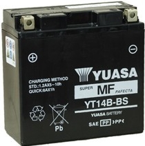 Motobaterie YUASA YT14B-BS, 12V, 12Ah