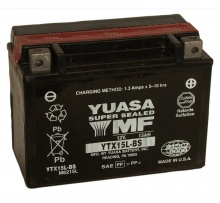 Motobaterie YUASA YTX15L-BS  12V 13Ah