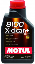 Motul 8100 x-clean+  5W-30 1l